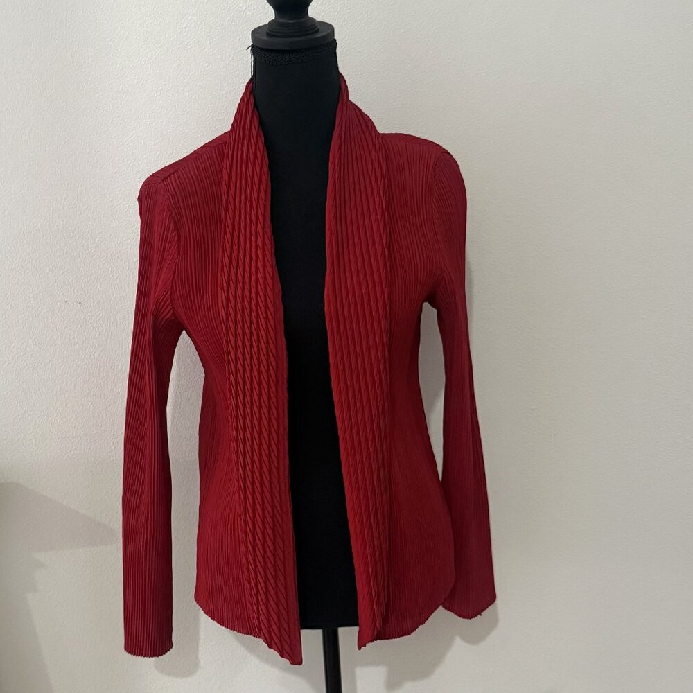 Red Chico's Travelers Edition Jacket SIze 1